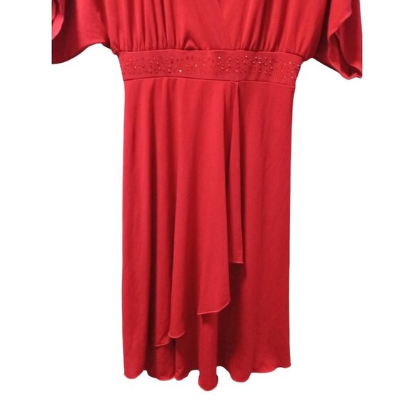 Love Tease Red Polyester Dress- Size:Small - Picture 7 of 8